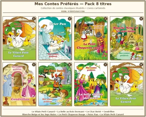 [9789954643396] MES CONTES PREFERES (8 TITRES)
