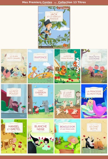 [9789920789141] MES PREMIERS CONTES (13 TITRES)