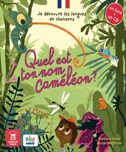 [9782356850713] QUEL EST TON NOM CAMELEON+ CD