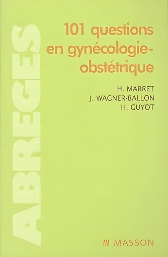 [9782294019760] 101 QUESTIONS EN GYNECOLOGIE OBSTETRIQUE