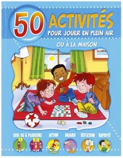 [9789461981097] 50 ACTIVITES POUR JOUER EN PLEIN AIR OU À LA MAISON (2 TITRES)