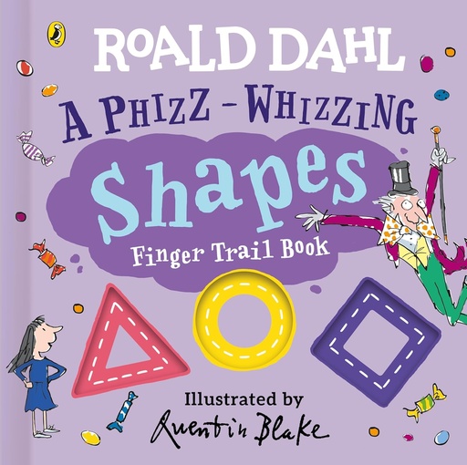 [9780241672983] A PHIZZ-WHIZZING SHAPES FINGER TRAIL BOOK (BOARD BOOK)