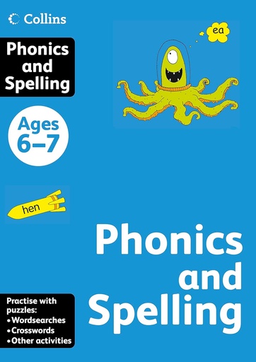 [9780007452347] COLLINS SPELLING & PHONICS (AGES 6-7)