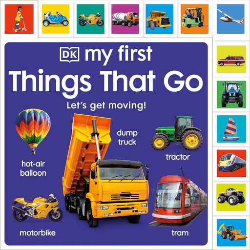 [9780241585214] THINGS THAT GO LET'S GET MOVING