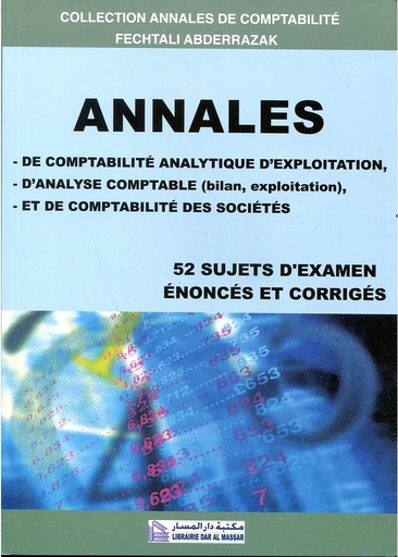 [00299] ANNALES DE COMPTABILITE ANALYTIQUE