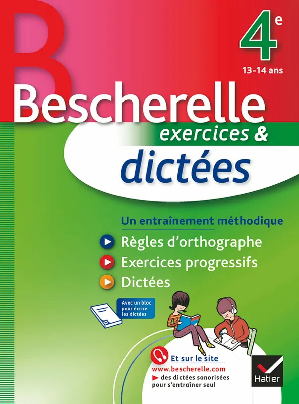 [9782218949333] BESCHERELLE EXERCICES & DICTEES 4ÈME