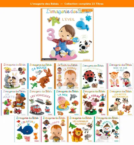 [9789954130681] L'IMAGERIE DES BEBES 15 TITRES
