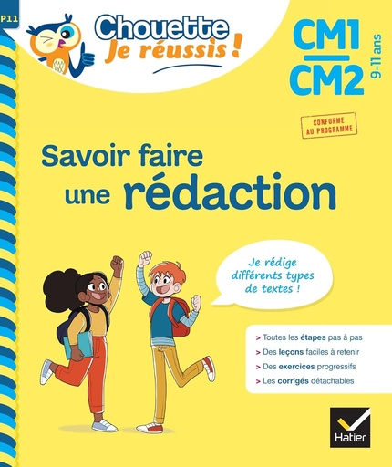 [9782401093768] MINI CHOUETTE: SAVOIR FAIRE UNE REDACTION CM1/CM2
