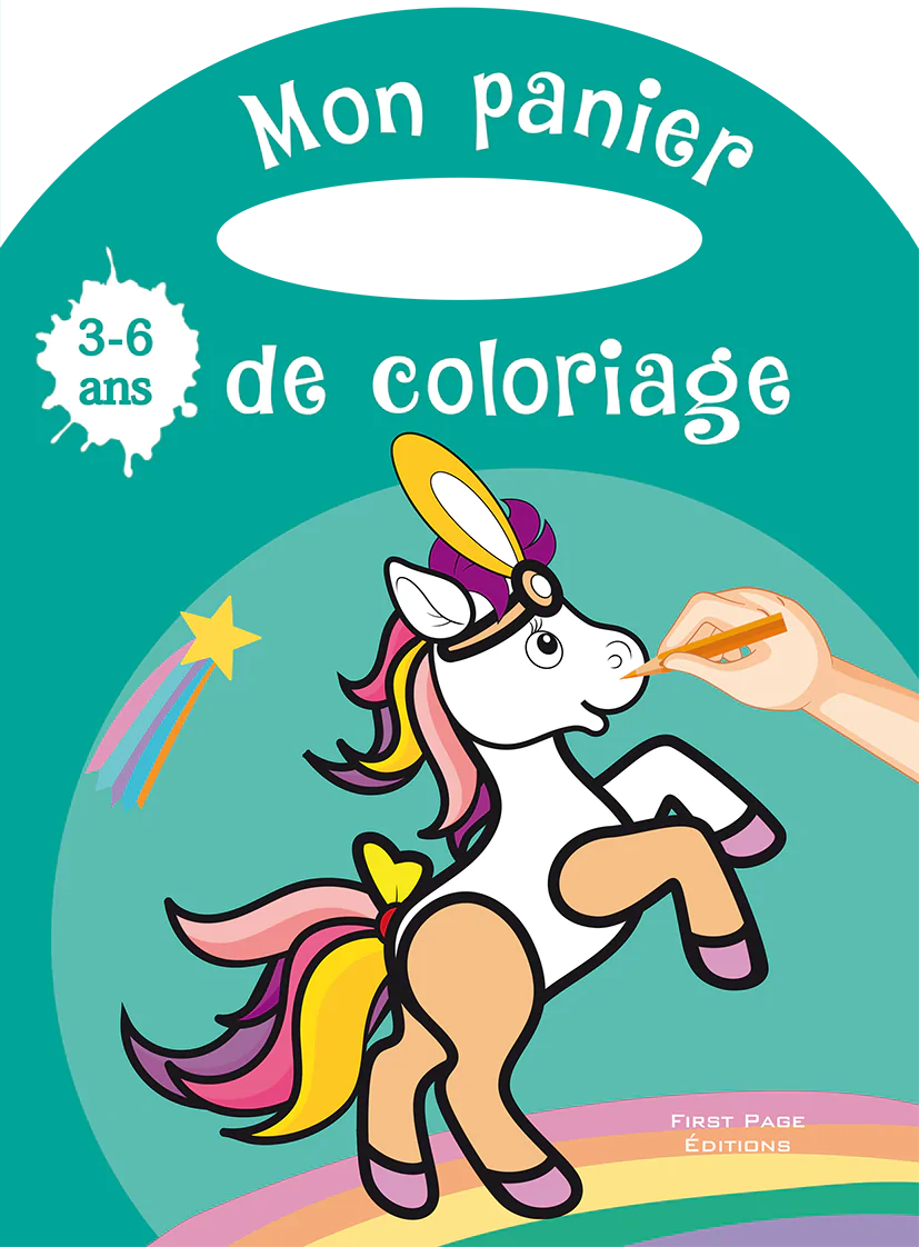 [9782390640158] MON PANIER DE COLORIAGE 3-6 ANS