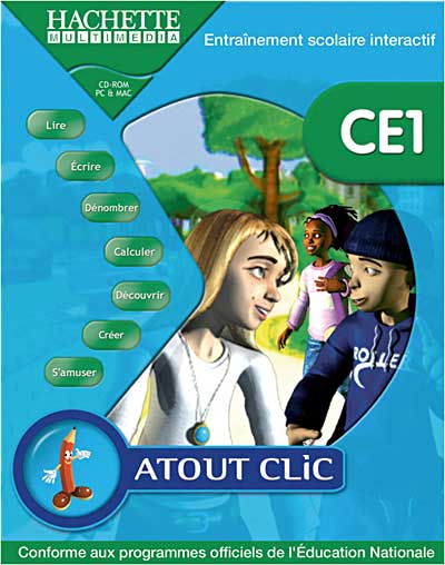 [3505371129642] ATOUT CLIC CE1 CD