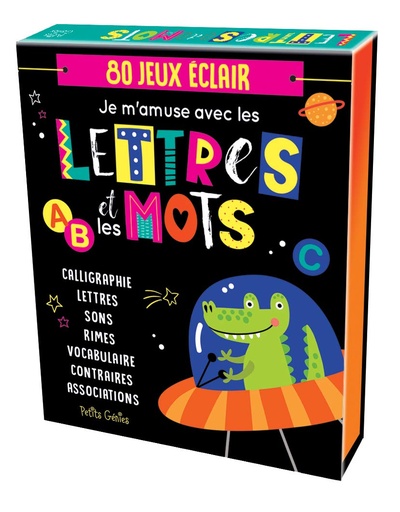 [9782897840266] MEGA JEUX POUR LES VACANCES : JE M'AMUSE AVEC LES LETTRES!