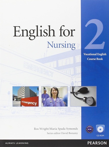 [9781408269947] ENGLISH FOR NURSING LEVEL 2 CBK+CD