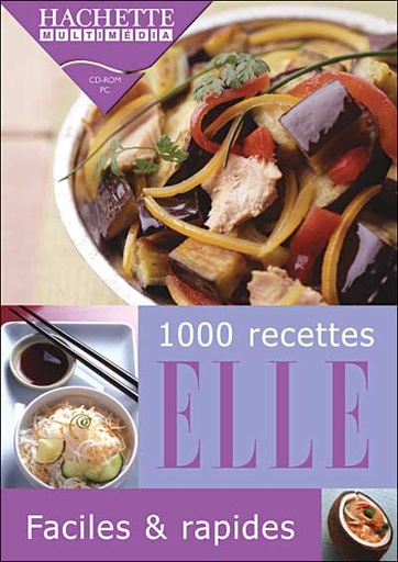 [3597660004990] 1000 RECETTES ELLE FACILES & RAPIDES CD PC