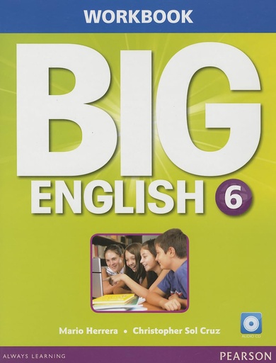 [9780133045246] BIG ENGLISH 6 WBK+CD (US ED)