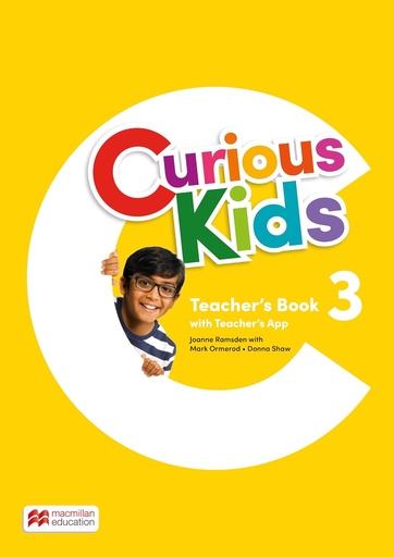 [9781035124480] CURIOUS KIDS 3 TEACHER'S BOOK+TEACHER'S APP