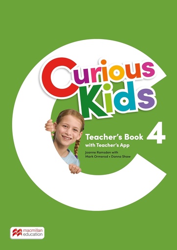 [9781035124688] CURIOUS KIDS 4 TEACHER'S BOOK+TEACHER'S APP
