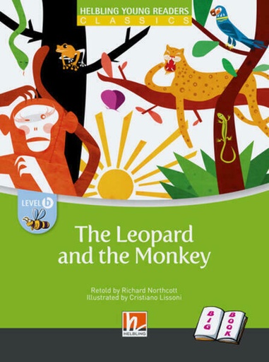 [9783990457016] THE LEOPARD & THE MONKEY (BIG BOOK)