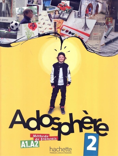 [9782011557155] ADOSPHÈRE 2 LIVRE DE L'ELÈVE + CD