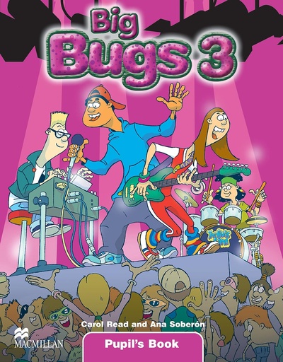 [1405061898] BIG BUGS 3 PUPIL'S BOOK