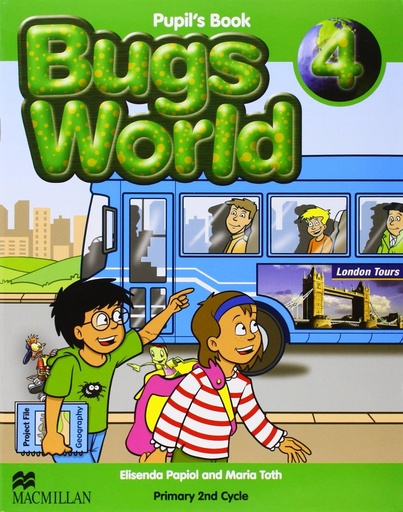 [9780230719279] BUGS WORLD 4 PUPIL'S BOOK