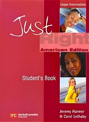 [9780462000237] JUST RIGHT UPPER-INTERMEDIATE SBK (US ED)