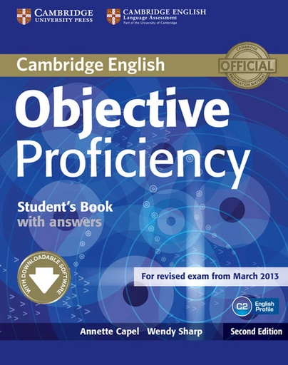 [9781107646377] OBJECTIVE PROFICIENCY SBK+KEY & DOWNLOADABLE SOFTWARE (2ND ED)