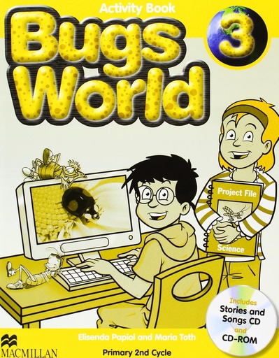 [9780230407503] BUGS WORLD 3 ACTIVITY BOOK PACK