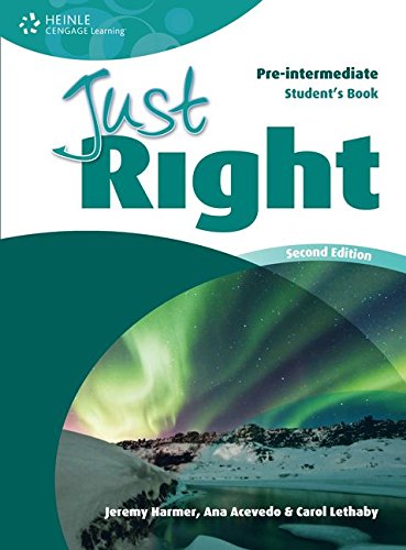 [9780462007854] JUST RIGHT PRE-INTERMEDIATE WBK & KEY+CD (AMERICAN ED)