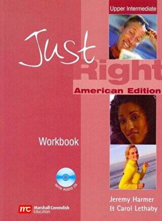 [9780462000251] JUST RIGHT UPPER-INTERMEDIATE WBK+KEY & CD (US ED)
