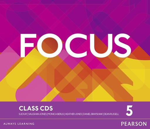 [9781447998402] FOCUS 5 CLASS CDS (BR.ED)