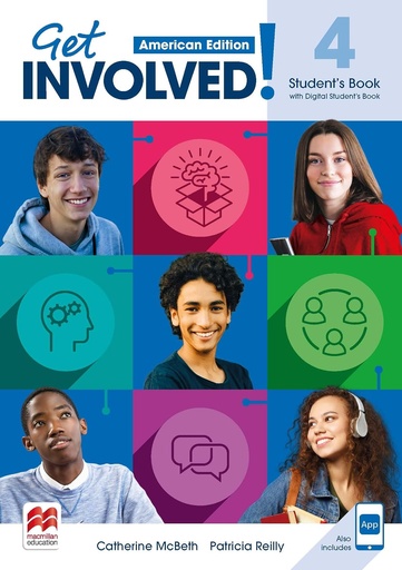 [9781380072245] GET INVOLVED! 4 SBK+STUDENT'S APP & DIGITAL SBK (US ED)