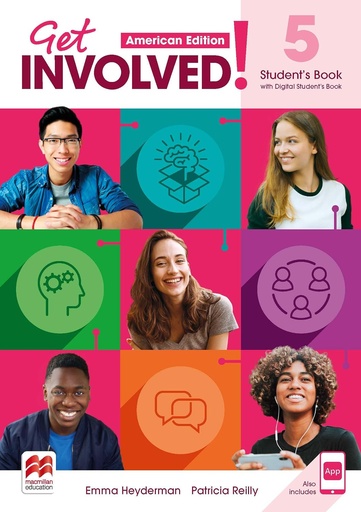 [9781380072276] GET INVOLVED! 5 SBK+STUDENT'S APP & DIGITAL SBK (US ED)