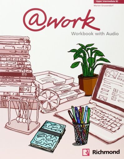 [9788466814126] @WORK UPPER-INTERMEDIATE WBK+CD