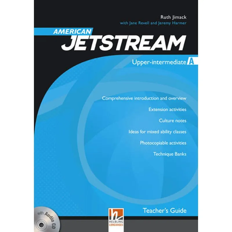 [9783990454480] AMERICAN JETSTREAM UPPER-INTER COMBO A TEACHER'S BOOK A, E-ZONE & CLASS AUDIO CDS (2)