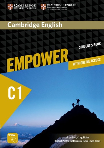 [9781107469099] CAMBRIDGE ENGLISH EMPOWER ADVANCED SBK+ONLINE ASSESSMENT & PRACTICE & ONLINE WBK