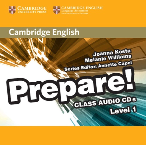[9780521180467] CAMBRIDGE ENGLISH PREPARE! 1 CLASS AUDIO CDS (2)