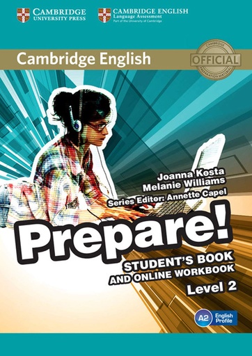 [9781107497207] CAMBRIDGE ENGLISH PREPARE! 2 SBK & ONLINE WBK