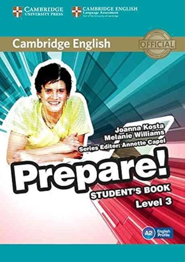 [9780521180542] CAMBRIDGE ENGLISH PREPARE! 3 SBK