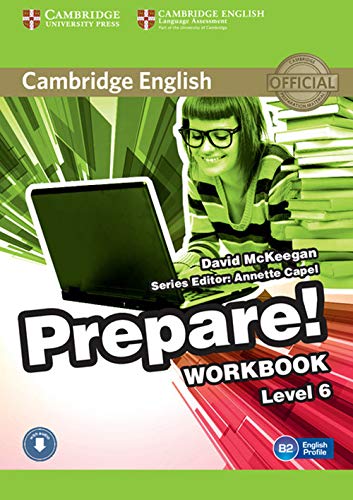 [9780521180320] CAMBRIDGE ENGLISH PREPARE! 6 WBK+AUDIO DOWNLOADABLE