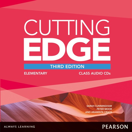 [9781447972488] CUTTING EDGE ELEMENTARY (3RD ED) CLASS AUDIO CD