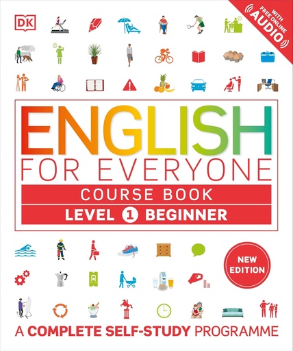 [9780241656693] ENGLISH FOR EVERYONE LEVEL 1 BEGINNER CBK+FREE ONLINE AUDIO (N.E)