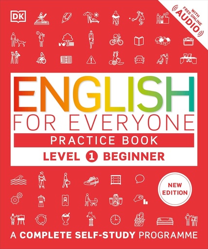 [9780241656716] ENGLISH FOR EVERYONE LEVEL 1 BEGINNER PRACTICE BOOK+FREE ONLINE AUDIO