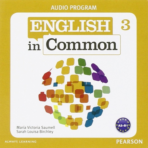 [9780132628860] ENGLISH IN COMMON 3 CLASS AUDIO CDS