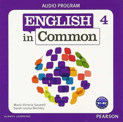 [9780132628969] ENGLISH IN COMMON 4 CLASS AUDIO CDS