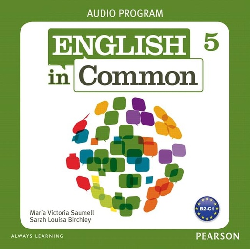 [9780132629041] ENGLISH IN COMMON 5 CLASS AUDIO CDS