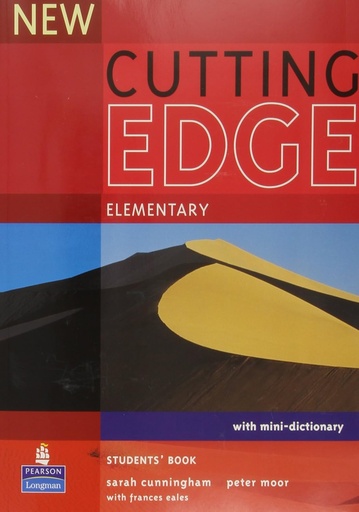 [0582825016] NEW CUTTING EDGE ELEMENTARY CBK+MINI DICTIONARY