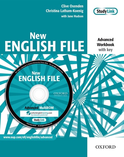 [9780194594639] NEW ENGLISH FILE ADVANCED WBK PACK