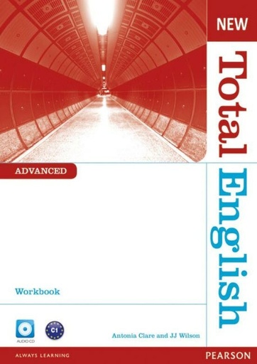 [9781408267325] NEW TOTAL ENGLISH ADVANCED WBK+CD (NO KEY)