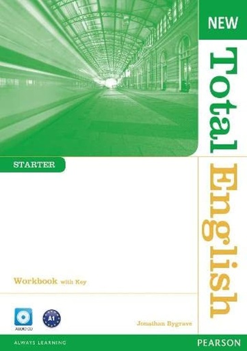 [9781408267394] NEW TOTAL ENGLISH STARTER WBK+KEY & AUDIO CD