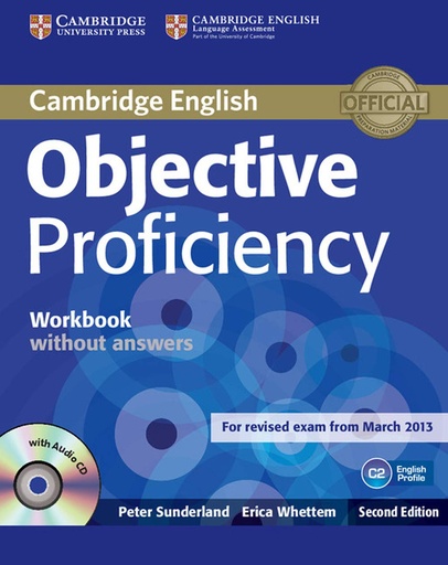 [9781107621565] OBJECTIVE PROFICIENCY WBK+AUDIO CD (NO KEY) (2ND ED)